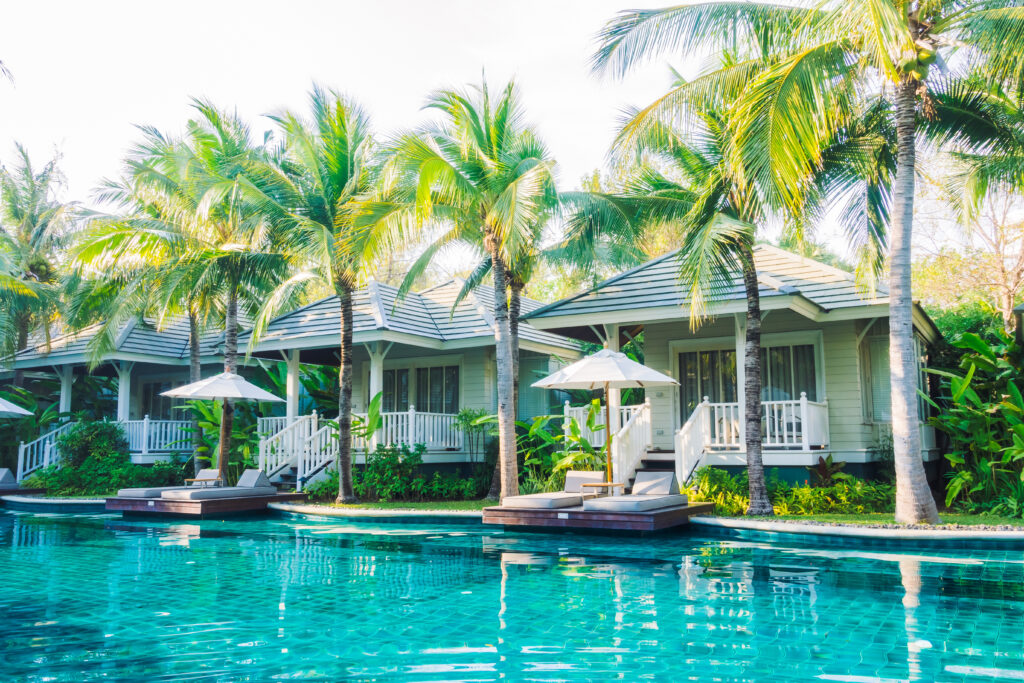 luxury swimming pool