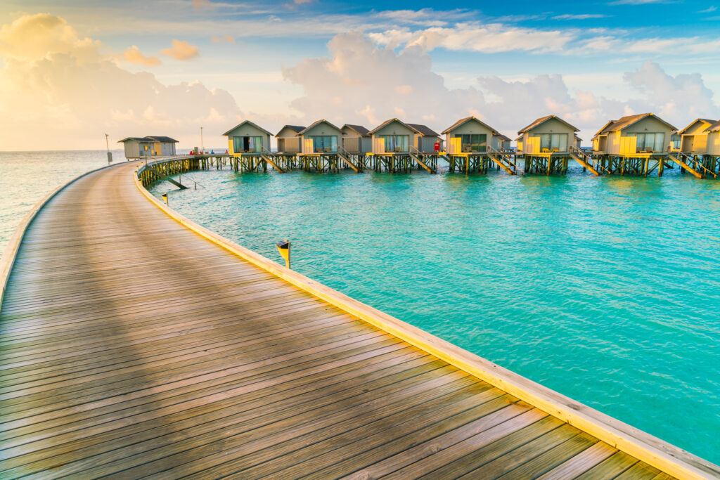 luxury water villa